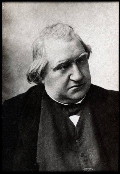 Portrait of Ernest Renan by French Photographer